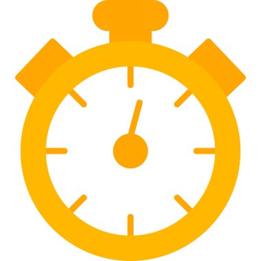 Kronometre Web simgesi basit tasarım