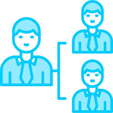 yönetim vektörü düz tasarım.