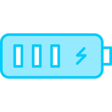 Pil. Web simgesi basit illüstrasyon