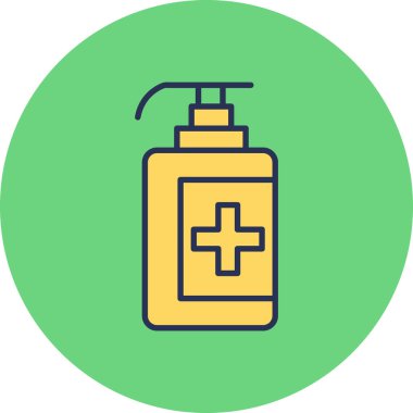 Sanitizer icon modern vector illustration