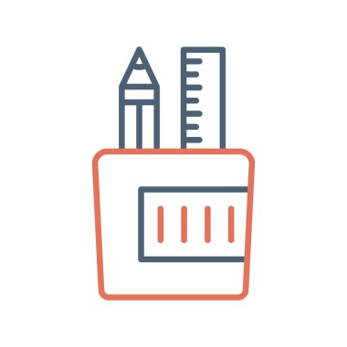 kalem simgesi vektör illüstrasyonu