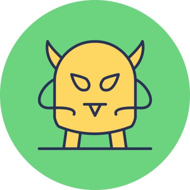 cartoon art illustration of Ghost creature