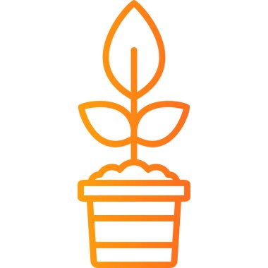 Bitki yetiştirilmiş esrar. Web simgesi basit illüstrasyon