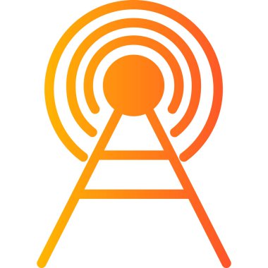 Yayın simge vektör çizim