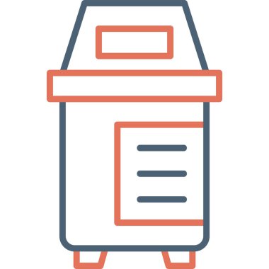 Yemek. Web simgesi basit illüstrasyon