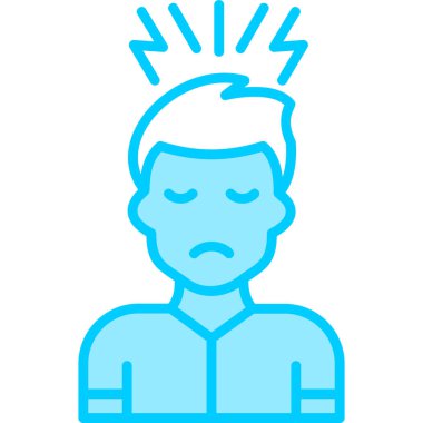 Adamım. Web simgesi basit illüstrasyon