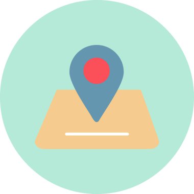 Yer tutucu. Web simgesi basit illüstrasyon