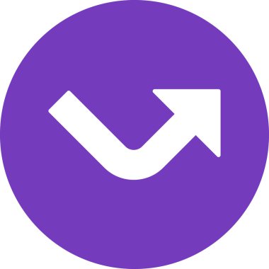 ok simgesinin vektör illüstrasyonu