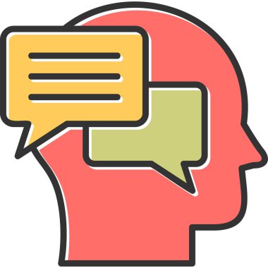 Konuşma balonu. Basit tasarım