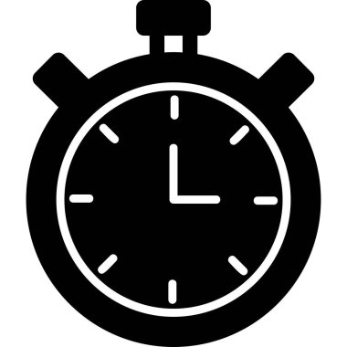 Kronometre Web simgesi basit tasarım