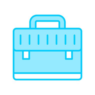 Çanta. Web simgesi basit illüstrasyon 