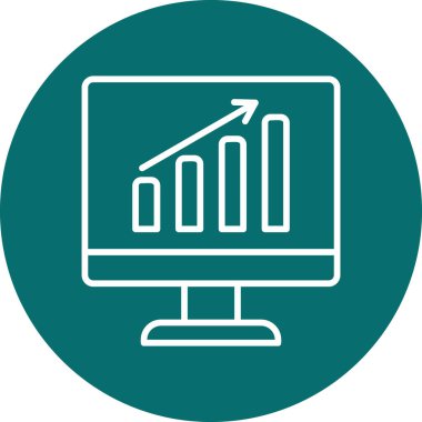 Analitik grafikli bilgisayar monitörü 