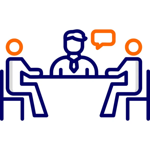 iş takımı simgesi vektör illüstrasyonu