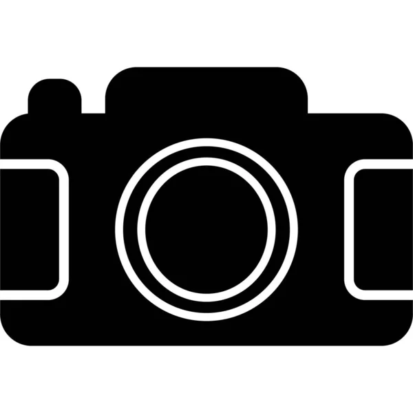 Проста Камера Плоска Векторна Ілюстрація — стоковий вектор