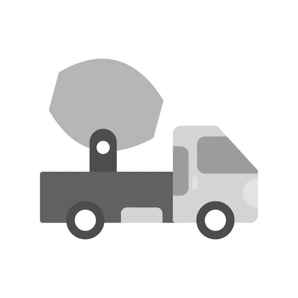 Truck Abstract Icon Vector Illustration — 스톡 벡터