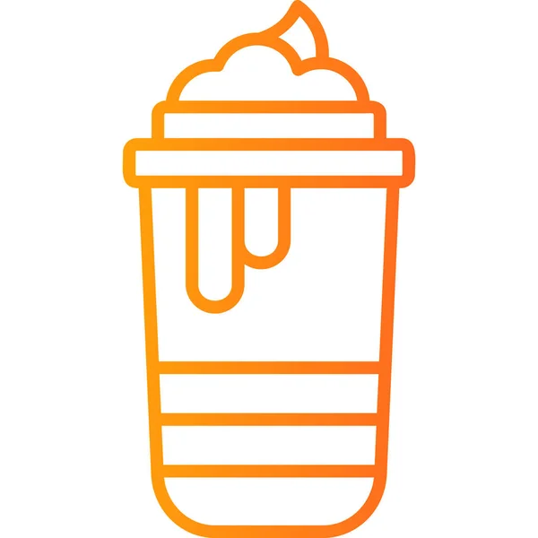 Soda Web Symbol Einfache Illustration — Stockvektor