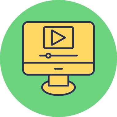 seo modern simgesinin vektör illüstrasyonu