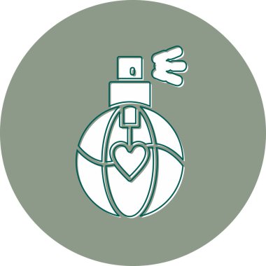 parfüm simge vektör çizim