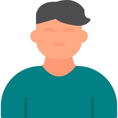 Lider web simgesi basit illüstrasyon