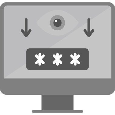 Bilgisayar. Web simgesi basit illüstrasyon 