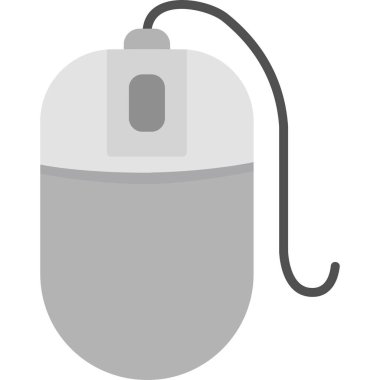 fare düz vektör simgesi