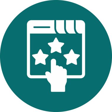 Modern simge sıralaması, vektör illüstrasyonu