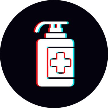 Sanitizer icon modern vector illustration