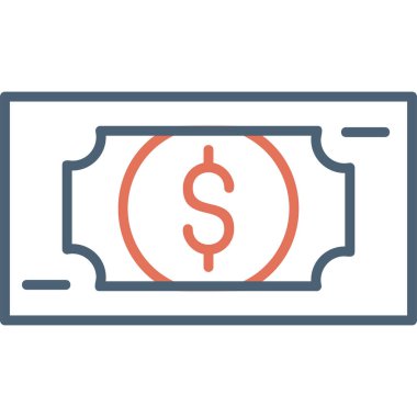 para ve finans kavramı, basit özet vektör tasarımı