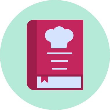 Kitap simgesinin vektör illüstrasyonu