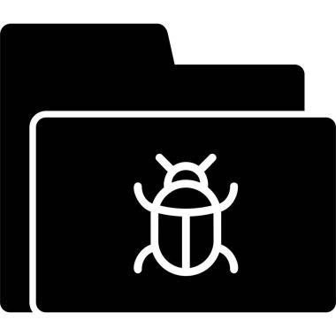 Virus icon modern vector illustration 