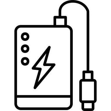 Power Bank icon modern vector illustration