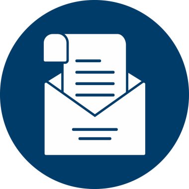 E- posta simgesi vektör illüstrasyonu