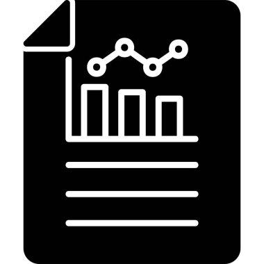 Bar Chart. web icon simple design