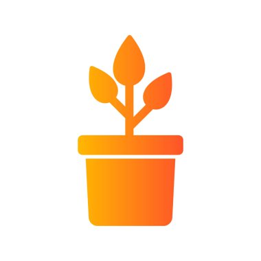 plant pot, vector illustration 