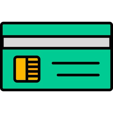 Kredi kartıyla. Web simgesi