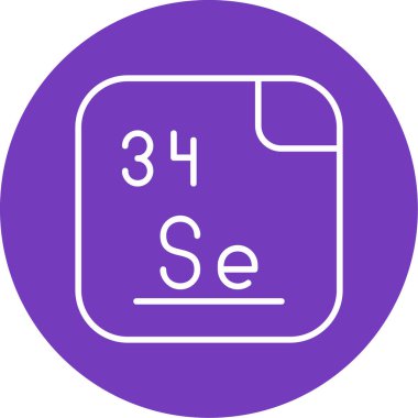 Selenyum, atom numarası 34 olan ve Se sembolü olan bir kimyasal elementtir. Metal olmayan (daha nadir olarak metalloid olarak kabul edilir). Vektör simgesi