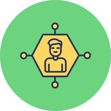 seo modern simgesinin vektör illüstrasyonu