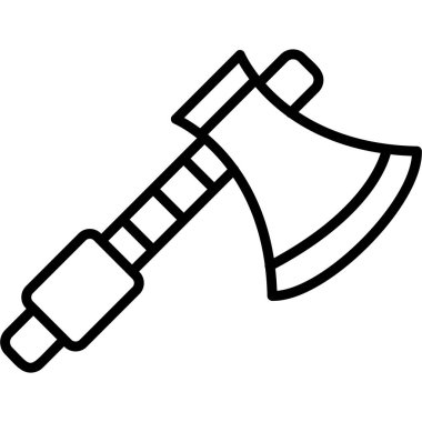 Balta. Web simgesi basit illüstrasyon