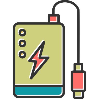 Power Bank icon modern vector illustration