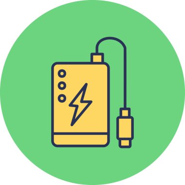 Power Bank icon modern vector illustration