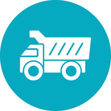 araç web simgesi basit illüstrasyon