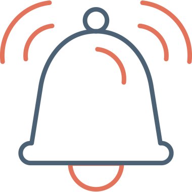 Alarm saat vektör simgesi