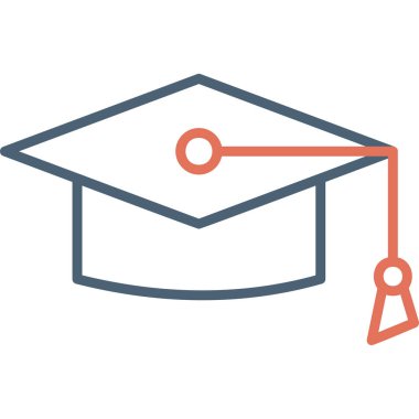 Mezuniyet şapkası Web simgesi