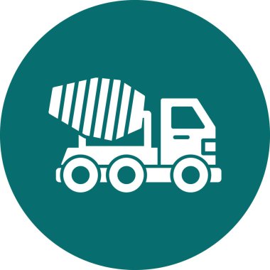 araç web simgesi basit illüstrasyon