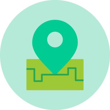 Yer tutucu. Web simgesi basit illüstrasyon