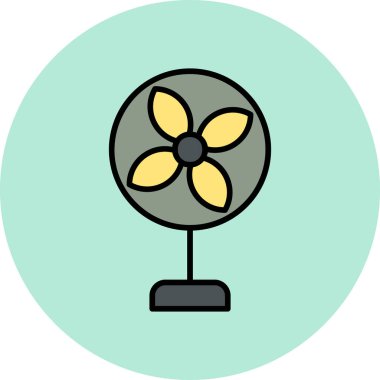 Hayran. Web simgesi vektör illüstrasyonu 