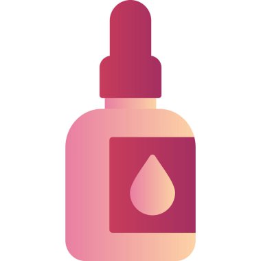 Ağız aşısı. Web simgesi vektör illüstrasyonu