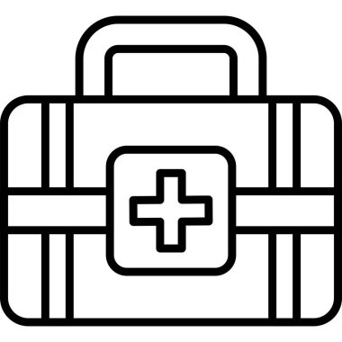 İlk Yardım Web simgesi modern basit vektör illüstrasyonuName
