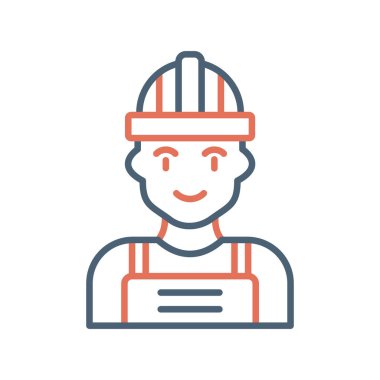Worker icon modern vector illustration