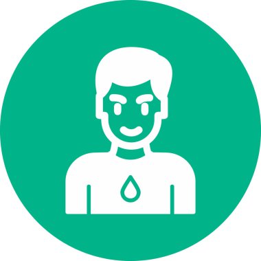 İnsan avatarı. Hayatta kalan, erkek çizimi  